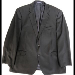 Nautica Black Blazer Wool Size 48R